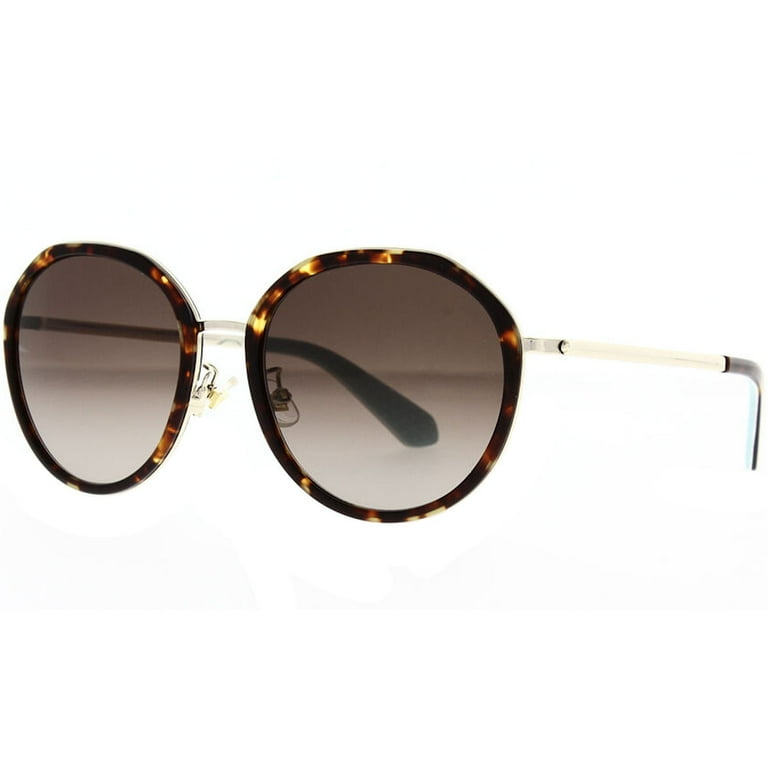 KATE SPADE-ALAINA/F/S 0086/HA Dark Havana Brown Gradient New Kate Spade KS Sunglasses Alianna/G/S 0086/HA Dark Havana  main image 4