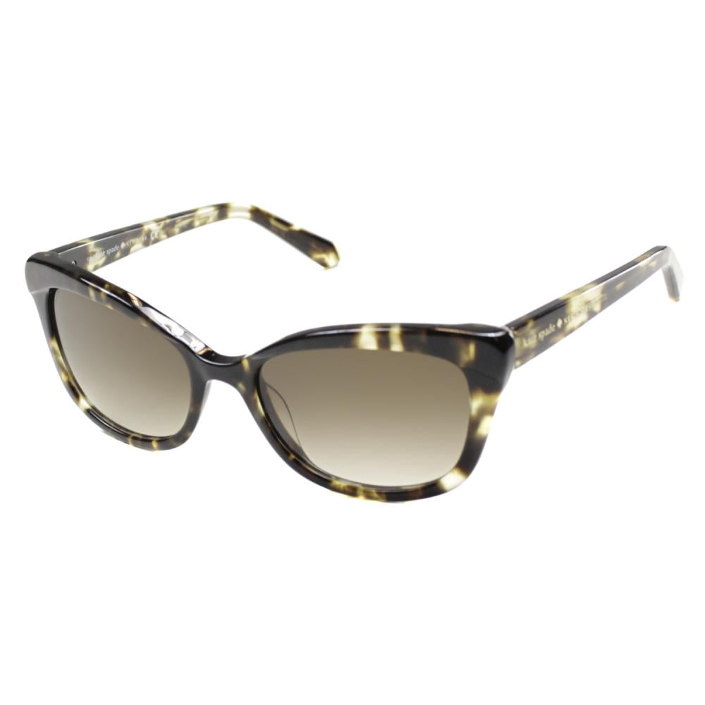 Kate Spade Amara/S Plastic Womens Cat-Eye Sunglasses Brown 55mm Adult