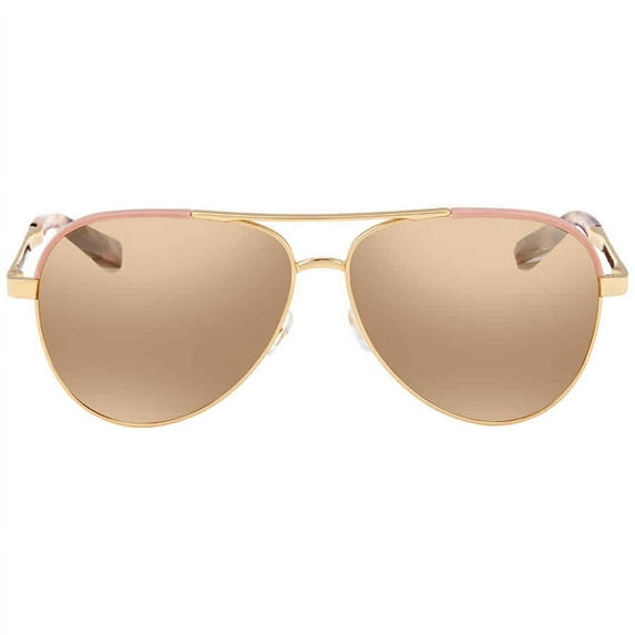 Kate Spade Amarissa/S Metal Womens Aviator Sunglasses Gold Pink 59mm Adult
