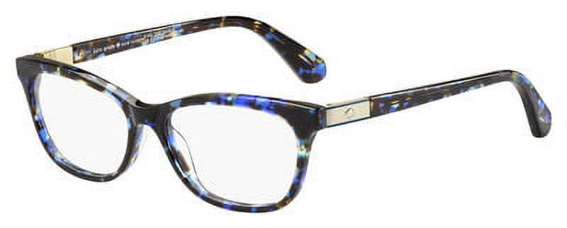 Kate Spade EYEGLASSES KSJERI-0JBW-50 New with case Kate Spade KS Jeri Eyeglasses 0JBW Blue Havana - Walmart.com main image 4