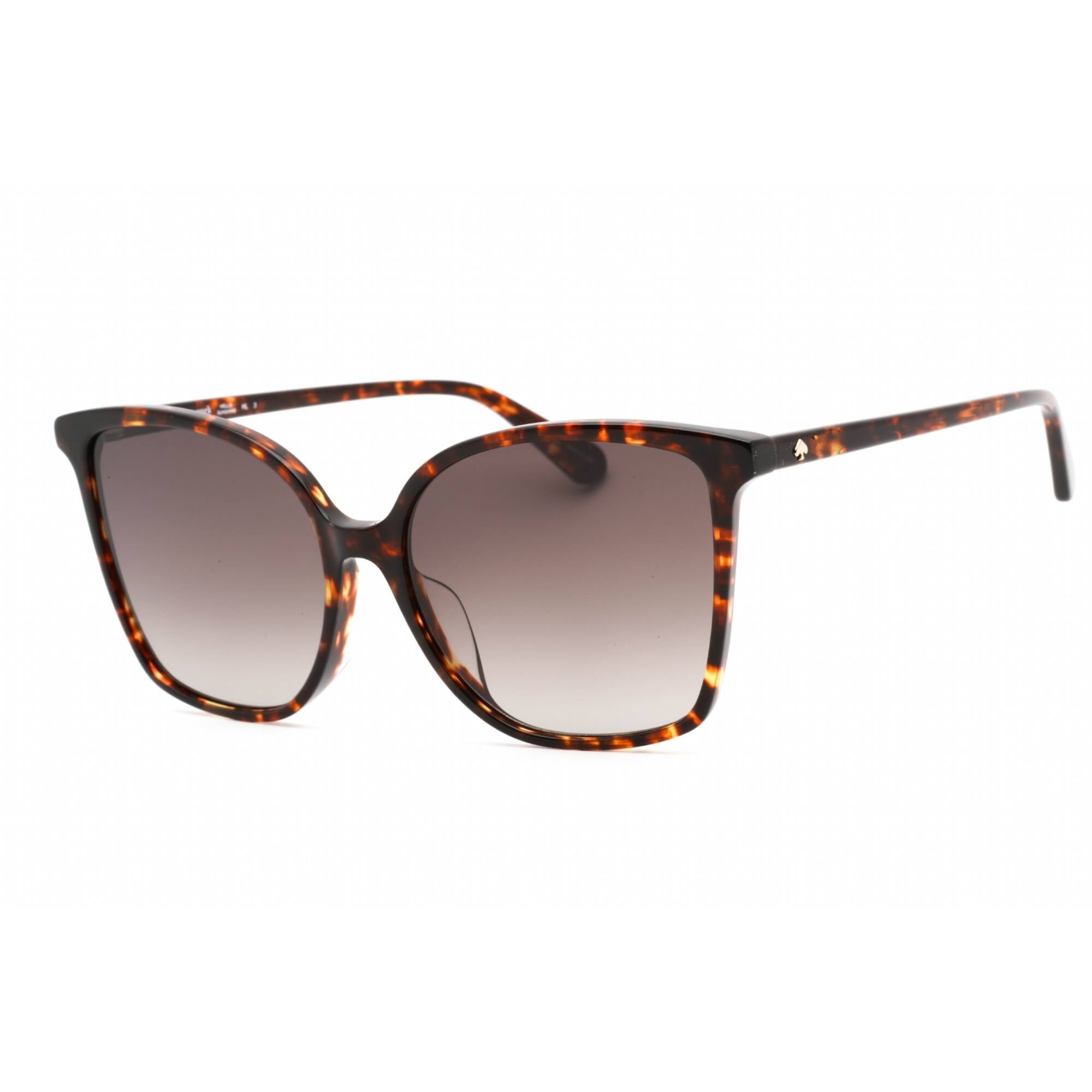 Kate Spade BRIGITTE/F/S 0086HA 58mm Square Sunglasses Women's Havana