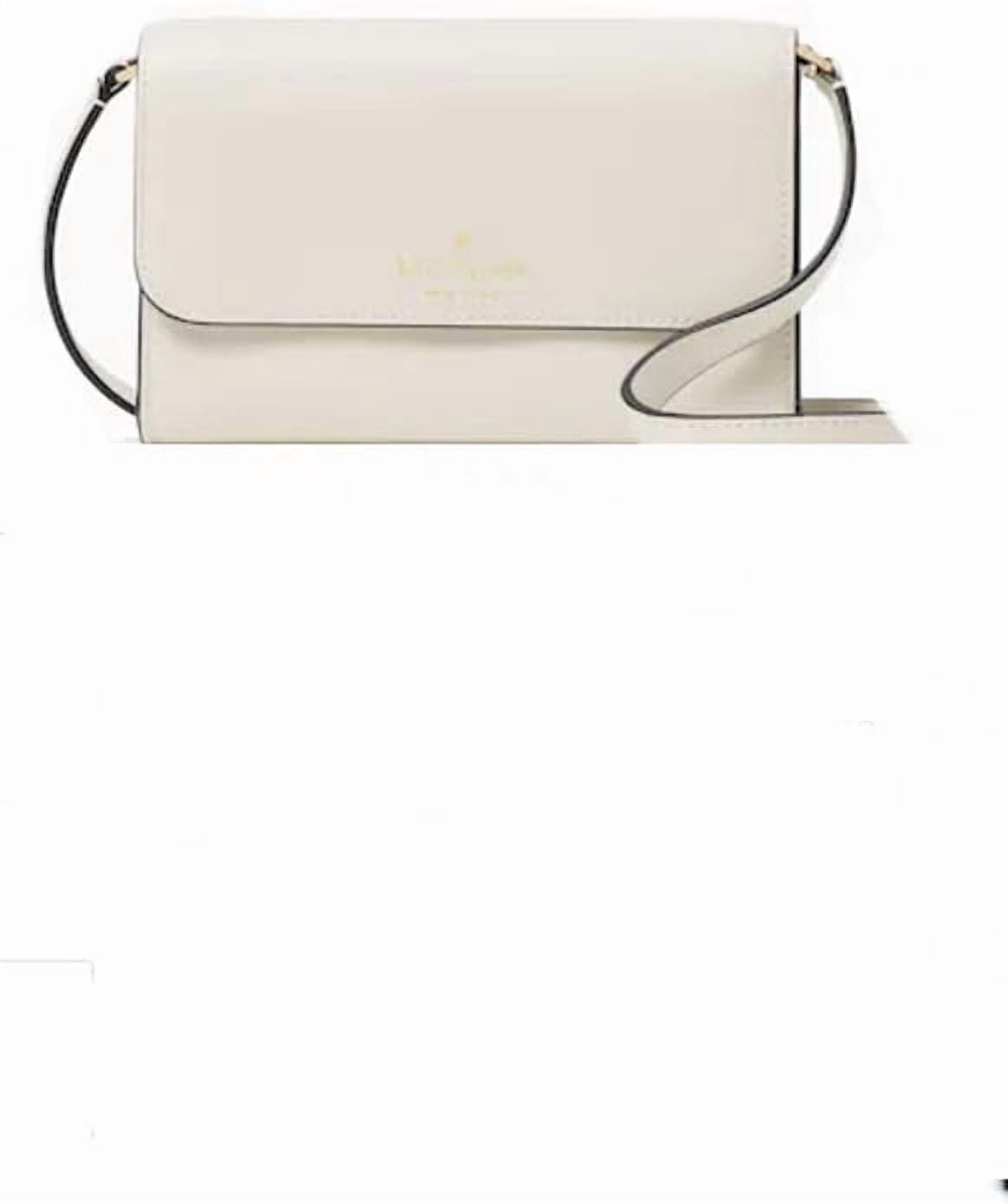 Kate Spade Brynn Leather Crossbody Bag (Parchment)