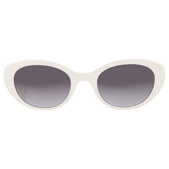Kate Spade CRYSTAL/S 0VK6 9O Women's White Cat Eye Sunglasses