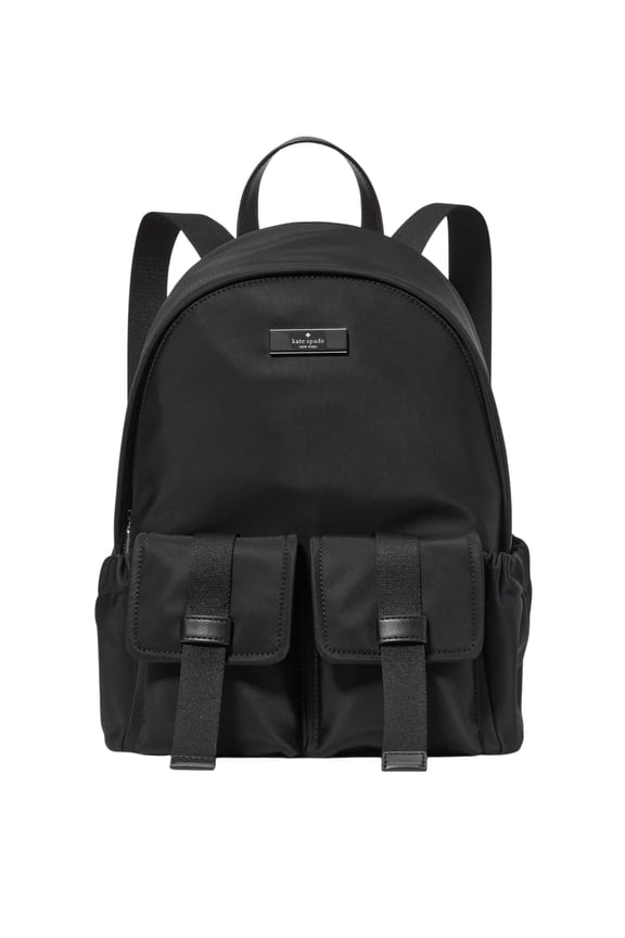 Kate Spade Carter Nylon Cargo Backpack (Black)