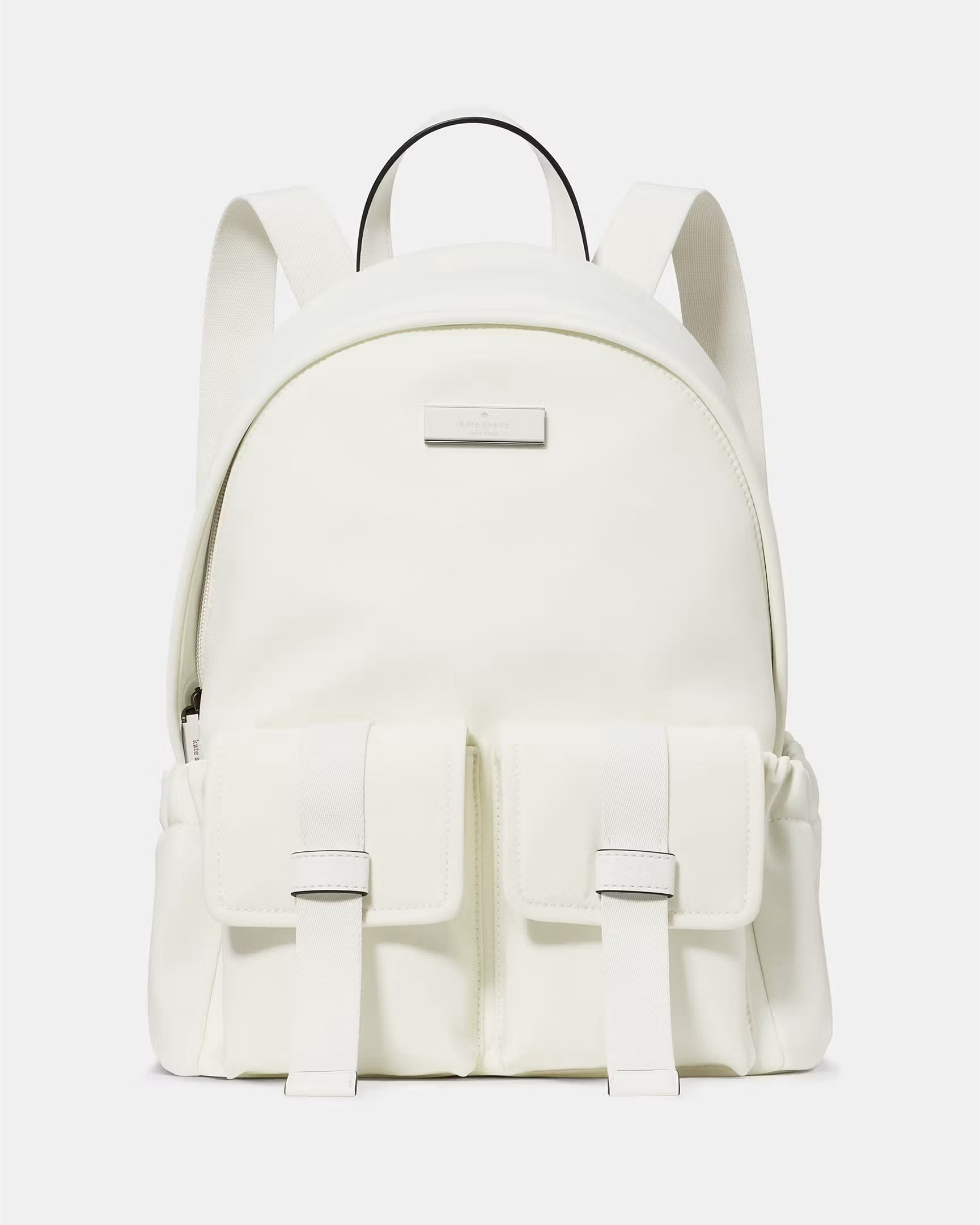 Preowned Kate‎ Spade white mini backpack Leather Backpacks Kate Spade White Backpack Kate Spade New  main image 4