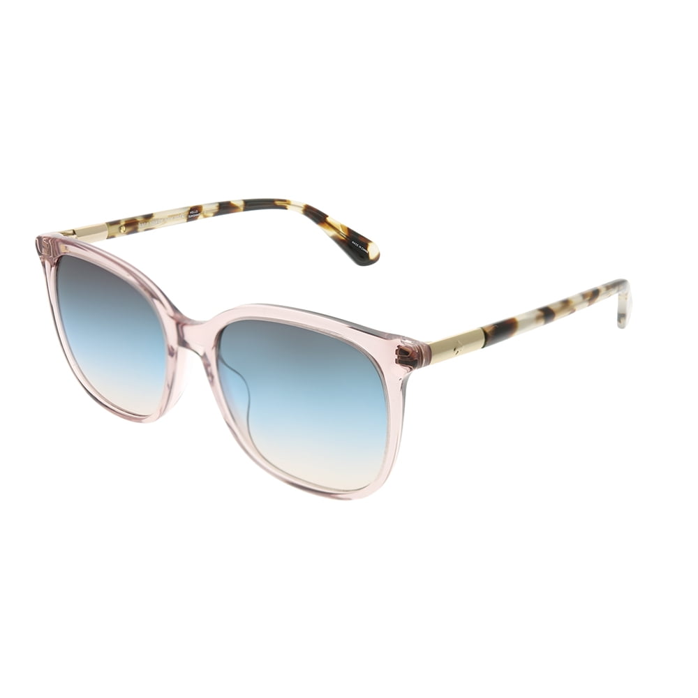 Kate Spade Caylin Plastic Womens Square Sunglasses Pink Crystal 54mm