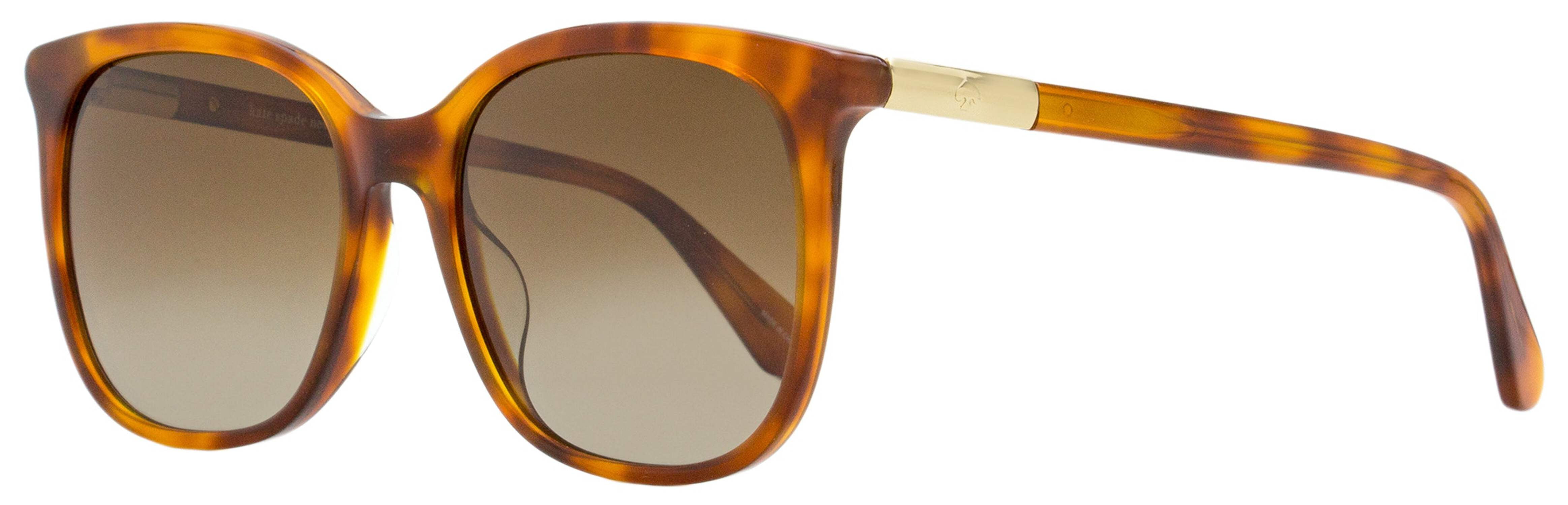 Kate Spade Caylin/S Brown Sunglasses Kate Spade CAYLIN/S Black Brown/Brown Shaded 54/18/145 women  main image 3