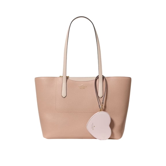 Kate Spade Cece Tote Set with Removable Zip Pouch - Milk Tea Multi (KN624)