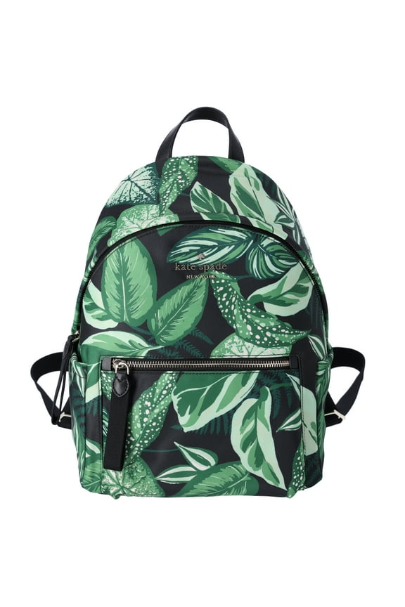 Kate Spade KH414-300 Women's Chelsea Fern Foliage Medium Backpack