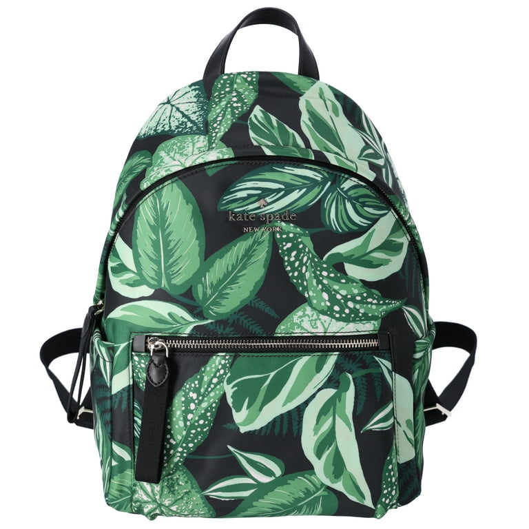 Kate Spade KH414-300 Women's Chelsea Fern Foliage Medium Backpack Kate Spade KH414-300 Women's Chelsea Fern Foliage Medium Backpack