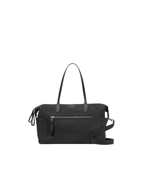 Kate Spade Chelsea Nylon Large Weekender Travel Bag Black