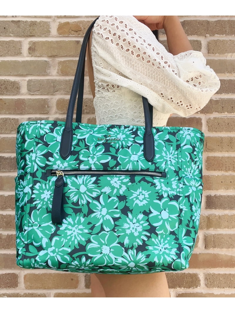 Kate Spade New York Women's Chelsea Nylon Large Printed Top Zip