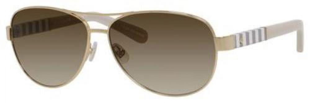Kate Spade Dalia/S 0W89 Y6 - Gold by Kate Spade for Women - 58-12-135 mm Sunglasses