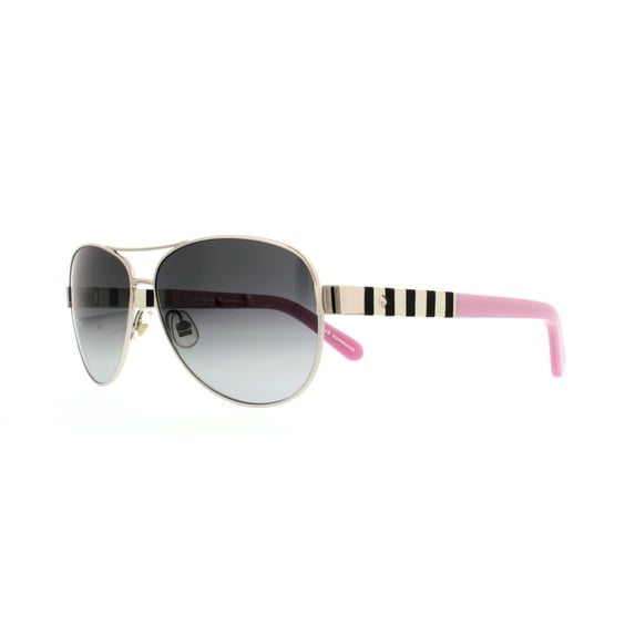 Kate Spade Dalia/S Metal Womens Aviator Sunglasses Silver 58mm Adult