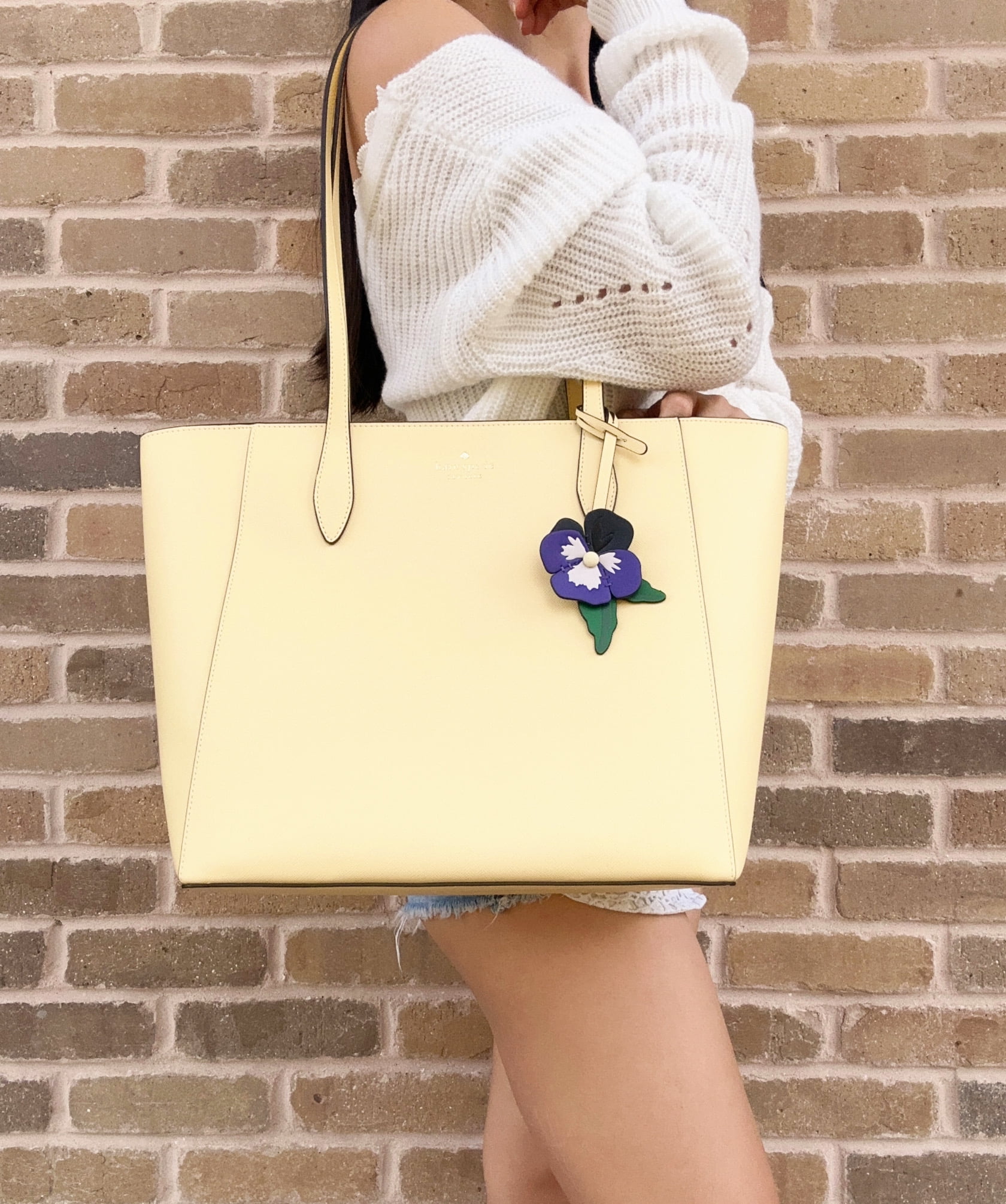 Butter yellow purse sale
