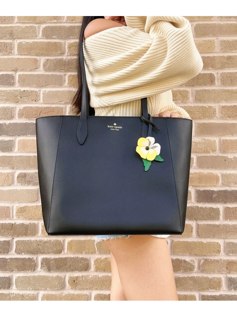 Free Shipping! Kate Spade Dana Tote Top Zip Shoulder Bag Black