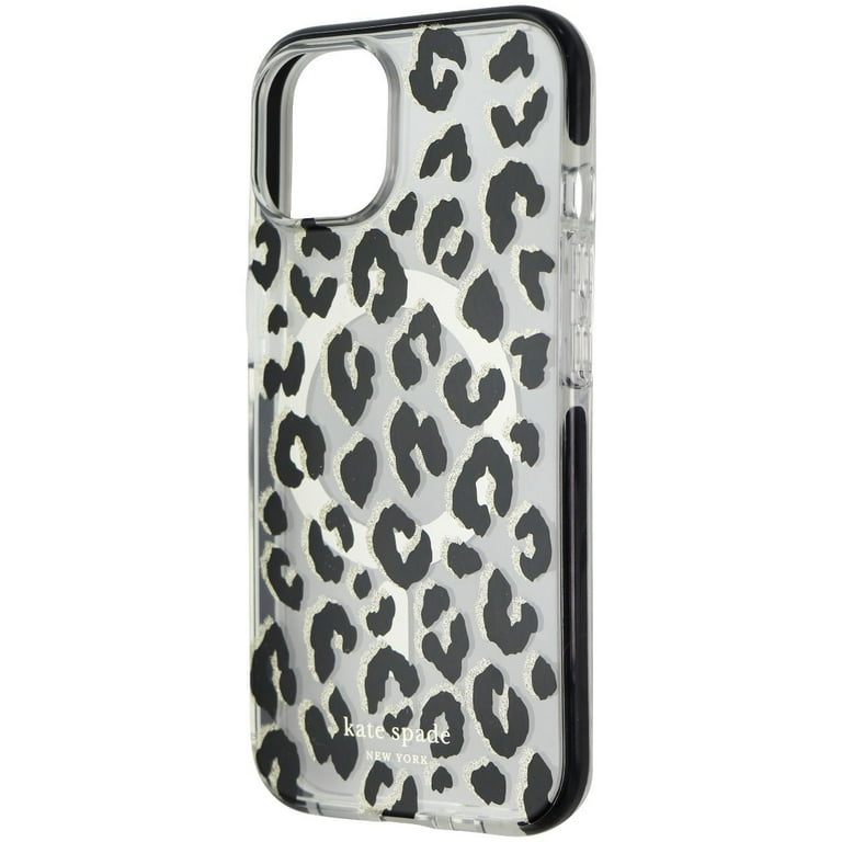 Kate Spade Defensive Case for MagSafe for iPhone 14 City Leopard