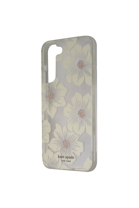 Kate Spade Defensive Hardshell Case for Galaxy (S22+) - Hollyhock Floral