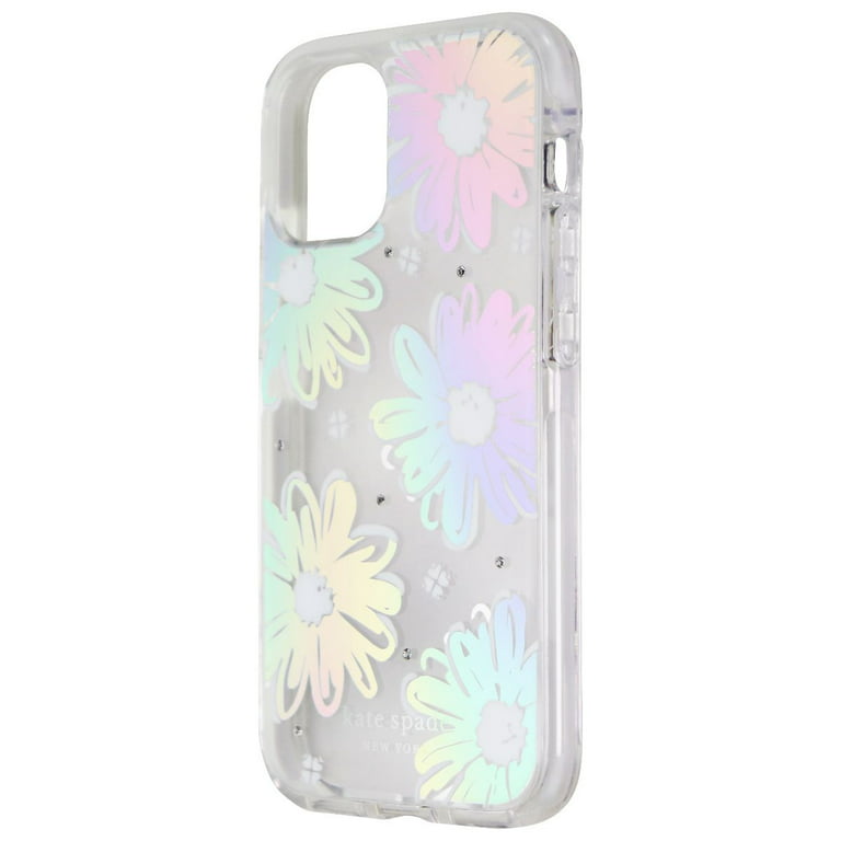 Kate Spade Protective Hardshell Case for iPhone 13 Pro Max - Daisy  Iridescent 