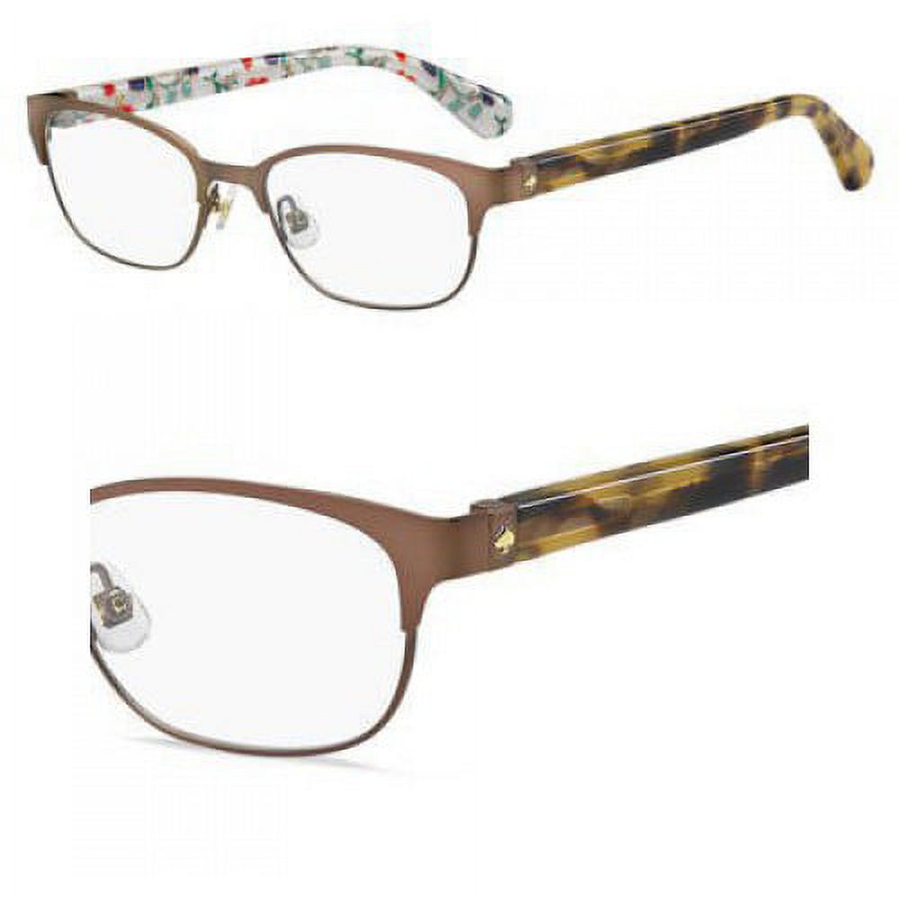 Kate Spade Full Rim Rectangular Brown Hontwe Eyeglasses
