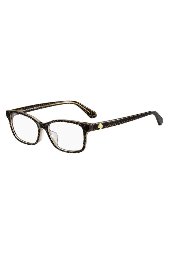 Kate Spade KARIANE/F 030500 53mm Rectangle Eyeglass Frames Women's Brown Pattern