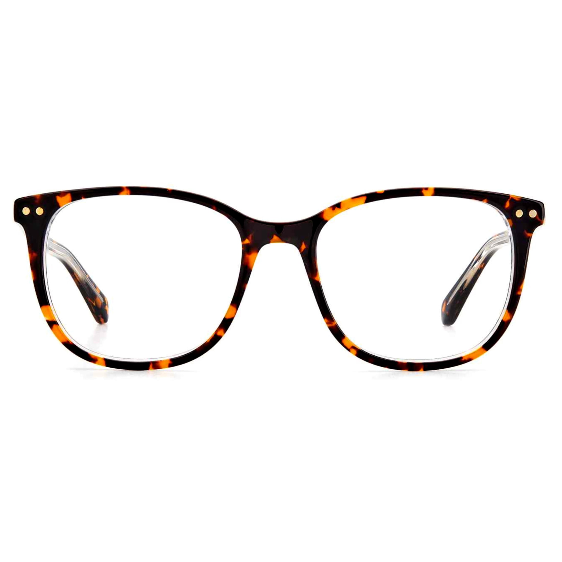Kate Spade Tess Full Frame Eyeglasses Made in Italy NWT Ivory Gold Color 135 Kate Spade Tana/G Brown/Gold Eyeglasses | Includes FREE Rx  main image 2