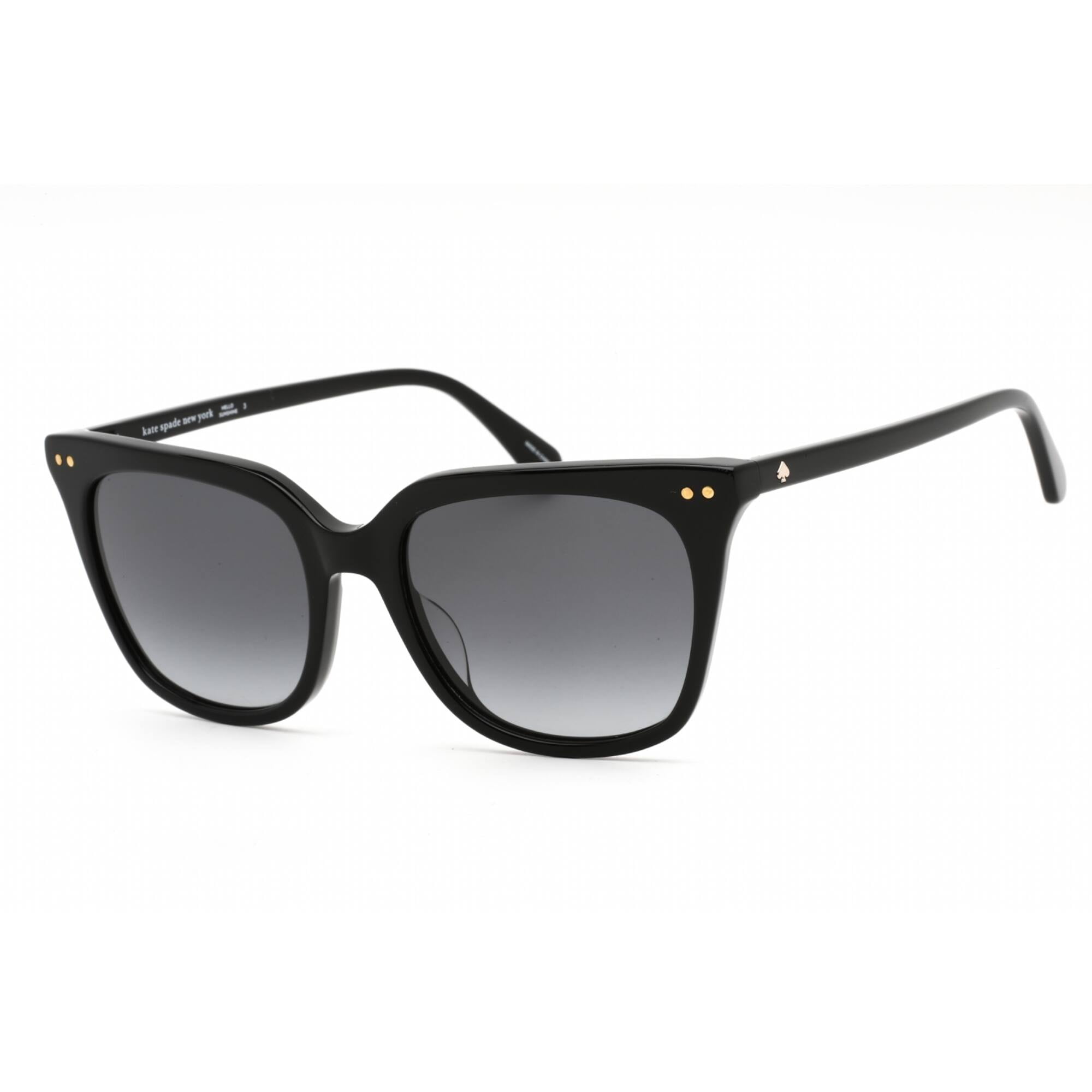 Kate Spade GIANA/G/S 02M2 9O Women's Black Gold Frame Sunglasses