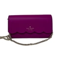 thumbnail image 1 of Kate Spade Gemma Baja Rose Smooth Leather Wallet on a Chain Bag WLR00552 $249, 1 of 5