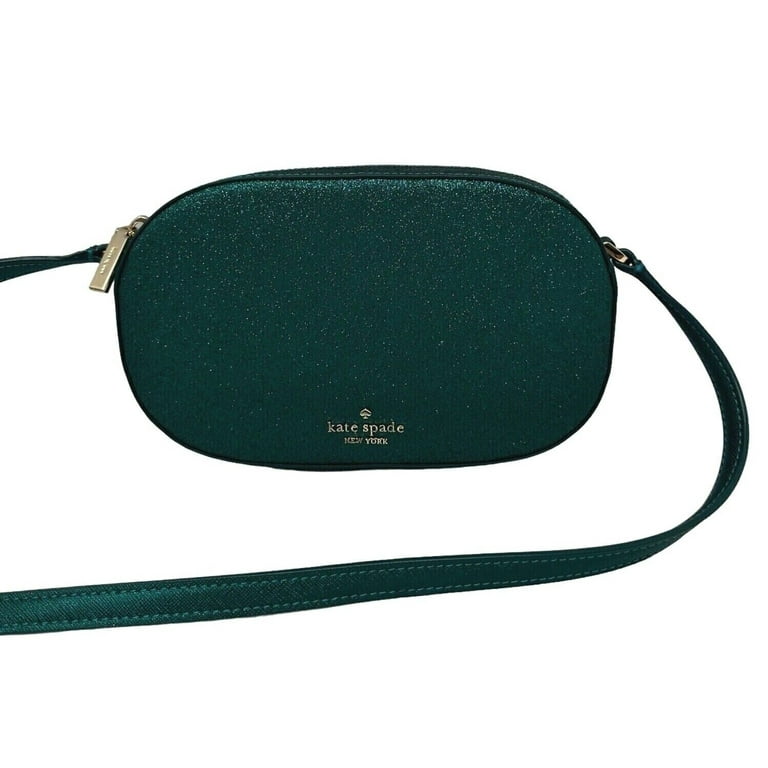 Kate Spade Glimmer Glitter Oval Camera Crossbody Bag KE459 Kate Spade Glimmer Glitter Oval Camera Crossbody Bag KE459