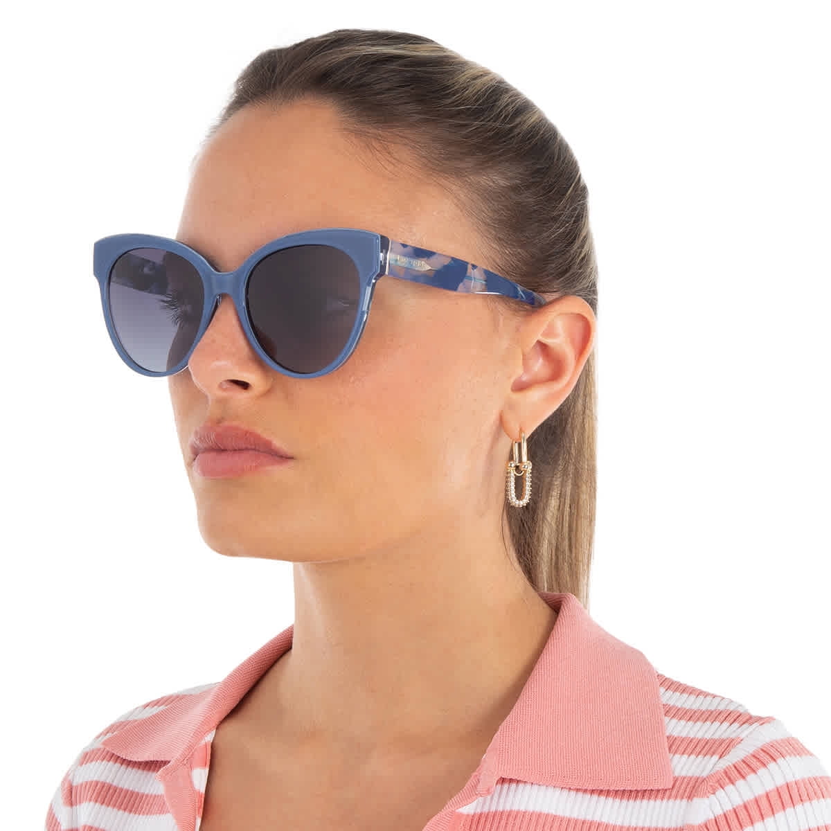 Kate Spade AUBRIELLA/G/S 0PJP9O 55mm Cat Eye Sunglasses Women's