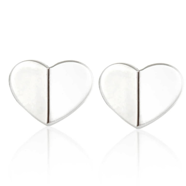 Heritage spade store small heart studs