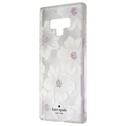 Kate Spade Hardshell Case for Samsung Galaxy Note9 - Clear/Hollyhock Floral/Gems