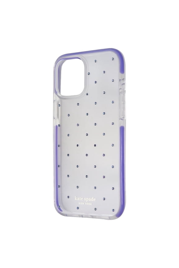 Kate Spade Hardshell Case for iPhone 12 Pro Max - Pin Dot Gems/Lilac Purple