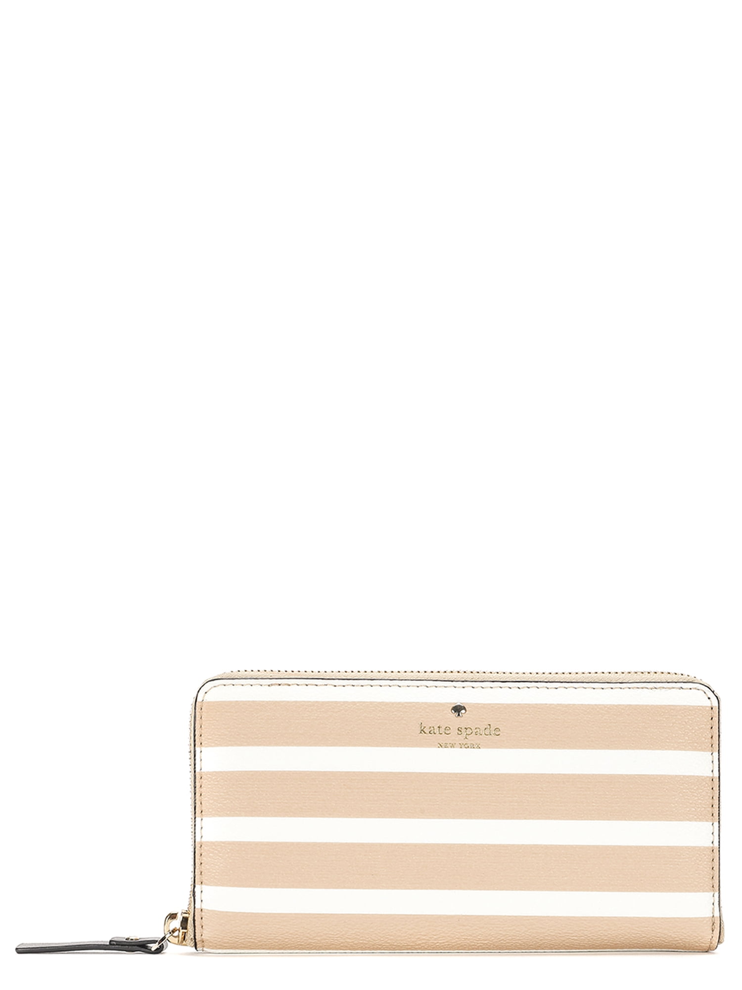 kate spade new york women's hyde lane stripe michele classic camel/cream