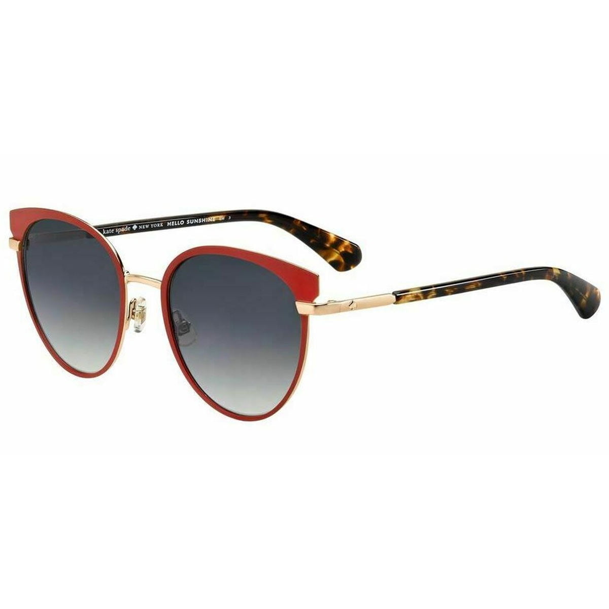 Kate Spade JANALEE-S 00UC-9O Women's Janalee/S Red Havana Sunglasses