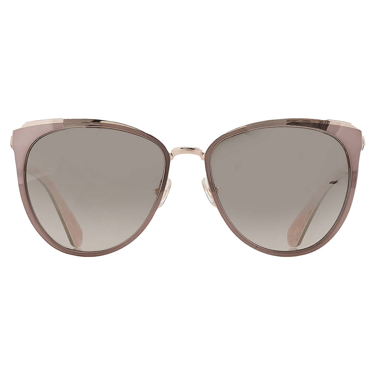 Kate Spade Jabrea Metal Womens CatEye Sunglasses Brown 57mm Adult