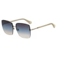 thumbnail image 1 of Kate Spade Janay Metal Womens Square Sunglasses Beige Glitter 61mm Adult, 1 of 3