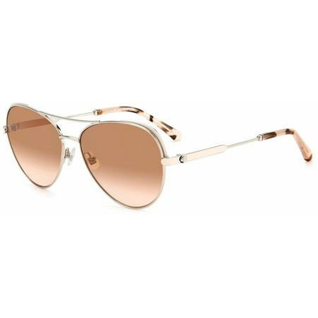 Kate Spade KATALINA/G/S 0YB7 HA Women's Silver Aviator Sunglasses