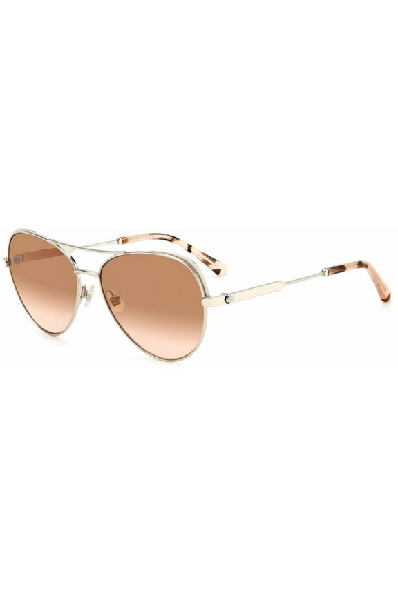 Kate Spade KATALINA/G/S 0YB7 HA Women's Silver Aviator Sunglasses