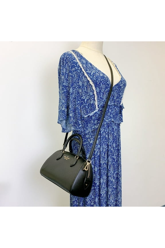 Kate Spade KF493 Madison Saffiano Leather Duffle Crossbody