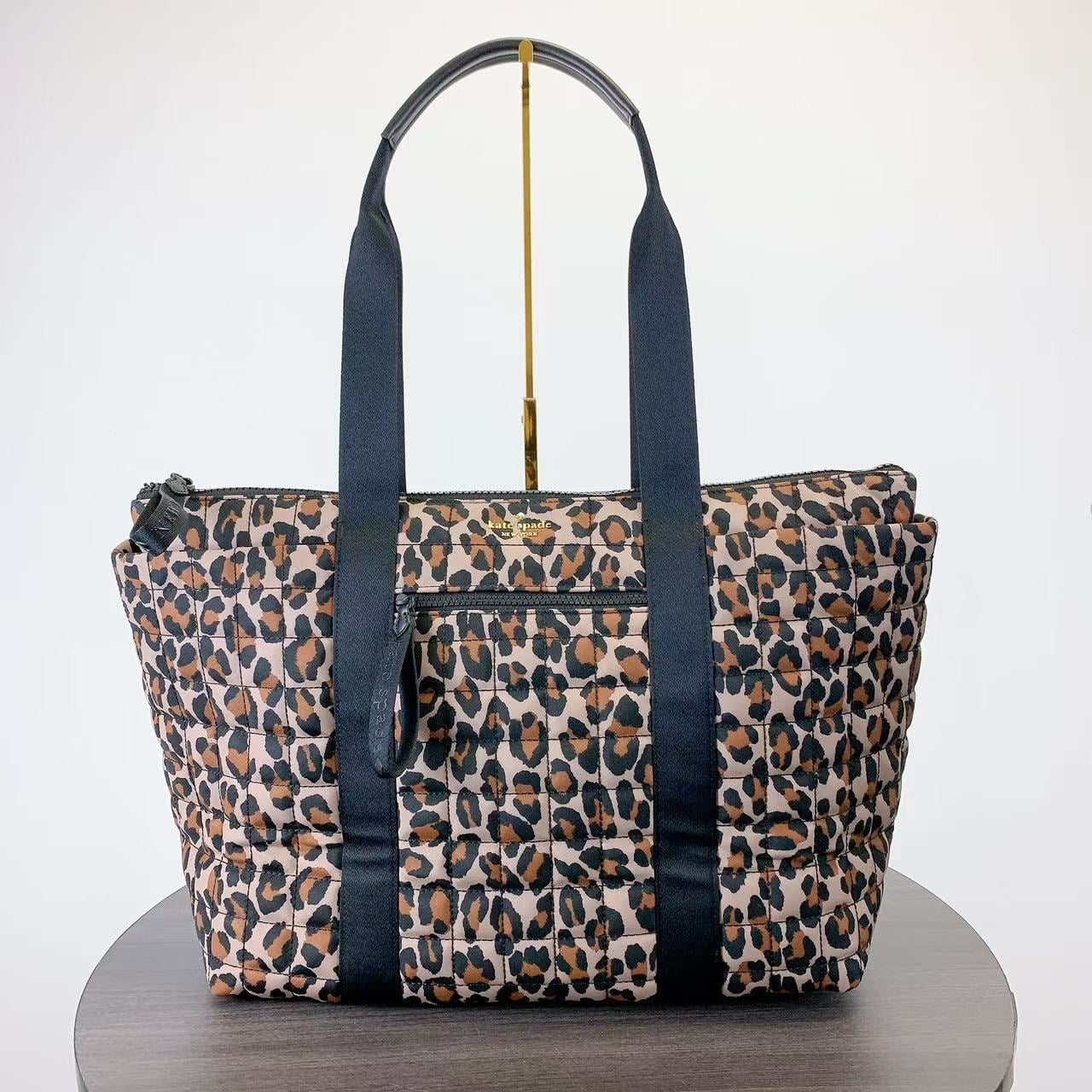 Kate Spade KH406 Camden Quilted Leopard Extra Large Tote IN