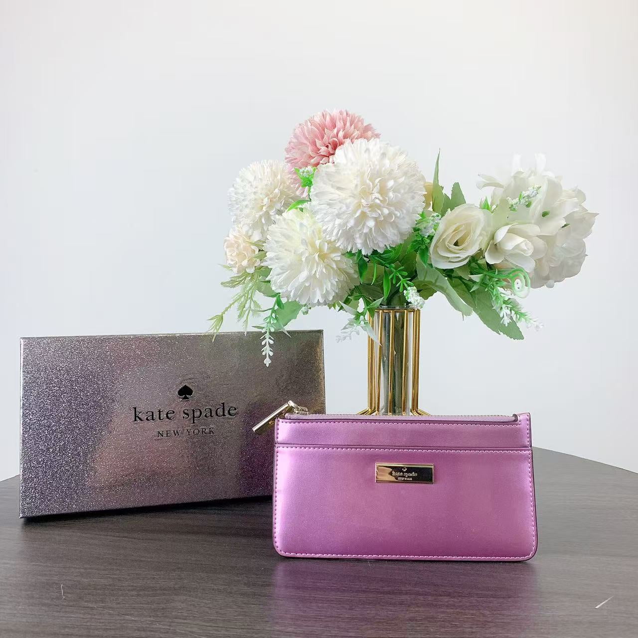 Kate spade large slim card holder new arrivals