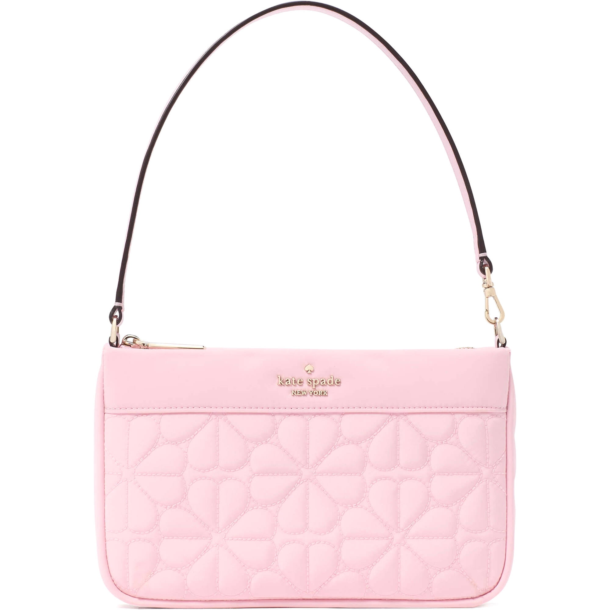 Kate Spade KK255-651 Women's Pink Horizon Spade Flower Wristlet