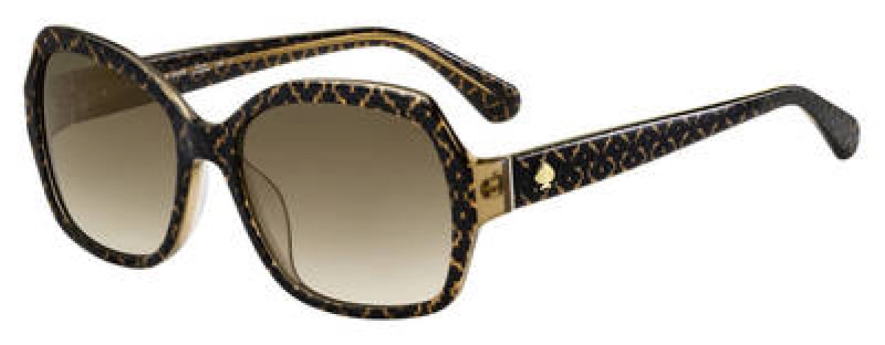 Kate Spade Amberlynne Sunglasses Oversized Square Bwflw Ogee Brown Crystal d9c0bb5375ddd4d4633b1227803b73  main image 3