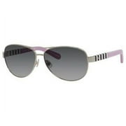 Kate Spade KS DALIA/S Metal Womens Aviator Sunglasses Rose Gold 58mm Adult