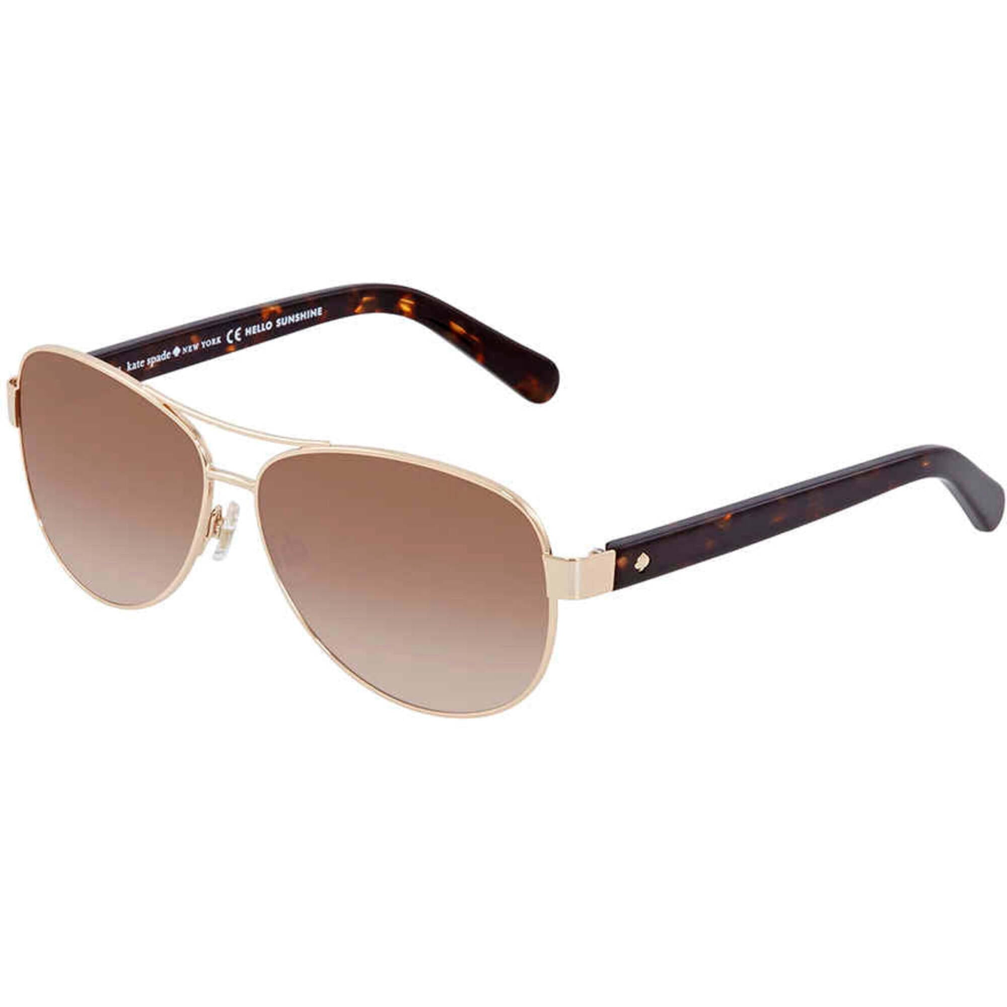Kate Spade New York Dalia Tortoise Brown Gold 
“Hello Sunshine” Sunglasses kate spade new: Sunglasses & Eyewear for Men and Women  main image 2