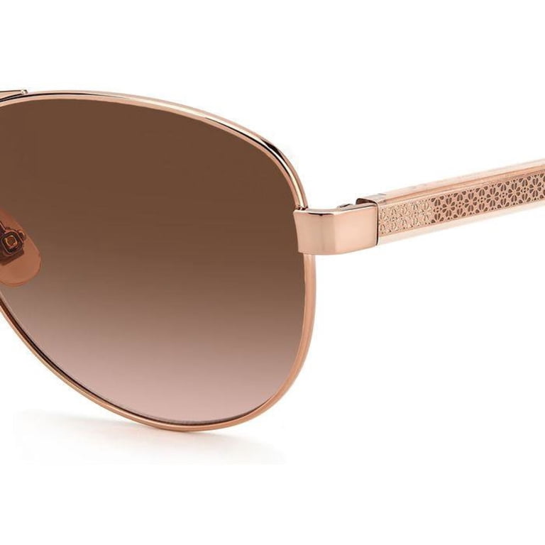 Kate Spade Womens Aviator Sunglasses KS Fara/S Red Gold  display picture 3