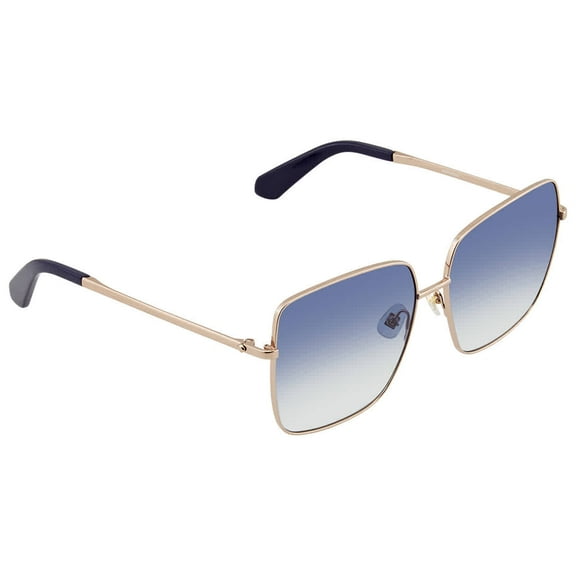 Kate Spade KS Fenton/G/S Metal Mens Square Sunglasses Gold 60mm Adult