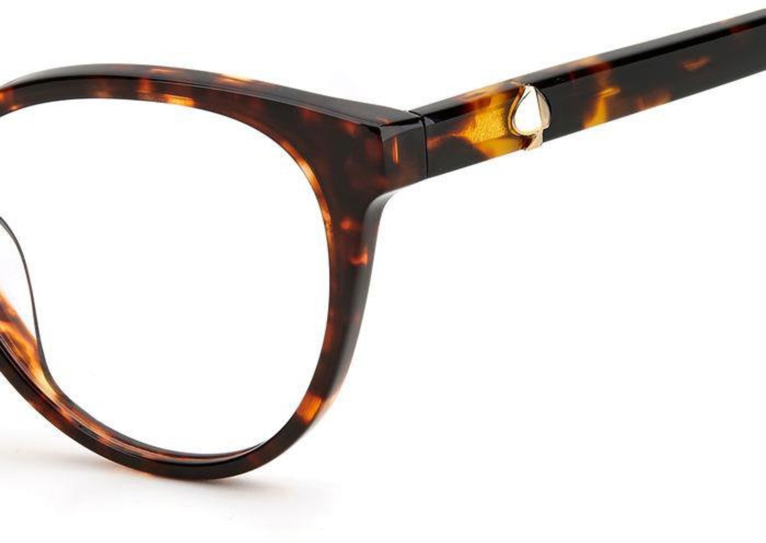 Kate Spade KS Gela Plastic Womens Oval Eyeglasses Havana 50mm Adult