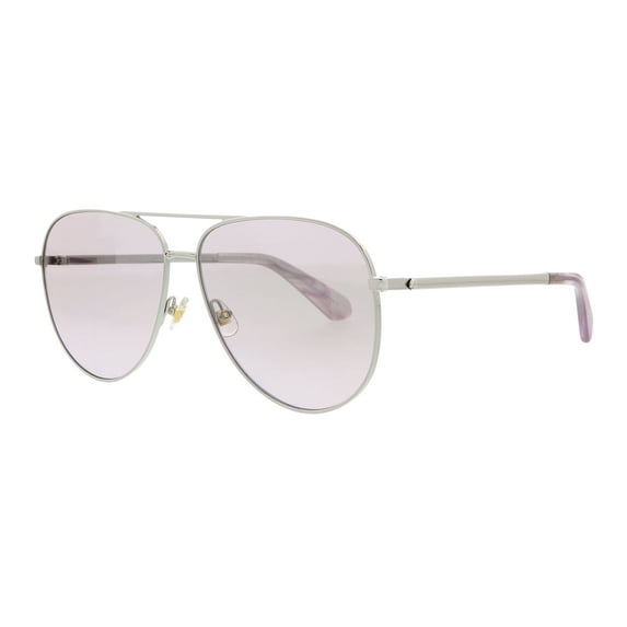 Kate Spade KS ISLA/G/S Metal Womens Aviator Sunglasses Silver 61mm Adult